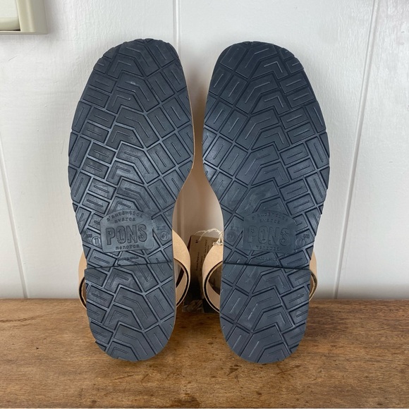 PONS Classic Style Avarca Sandals in Tan size 11 - Picture 7 of 7